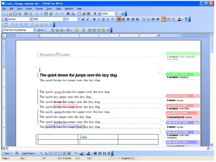 Imagem 5 do ThinkFree Office