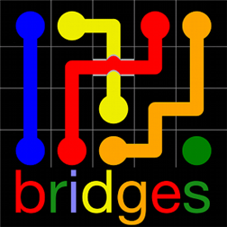 Logo Flow Free: Bridges Ícone Logo Flow Free: Bridges Ícone