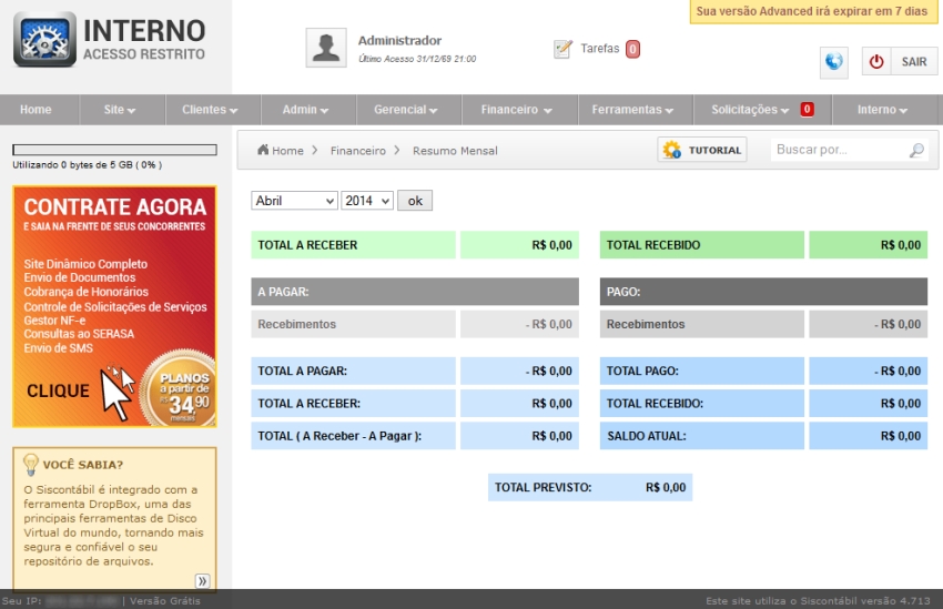 Imagem 3 do Siscontábil