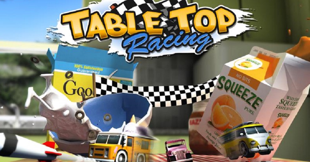 Novas imagens de Table Top Racing