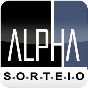 Logo Alpha Sorteio Ícone Logo Alpha Sorteio Ícone
