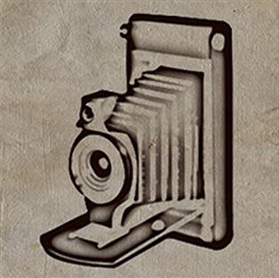 Logo Old Photo Ícone Logo Old Photo Ícone