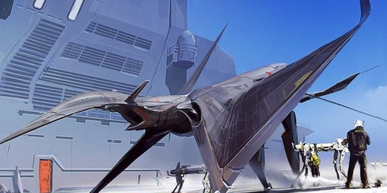 Imagem de: Designer cria aviões conceituais inspirados em seres vivos