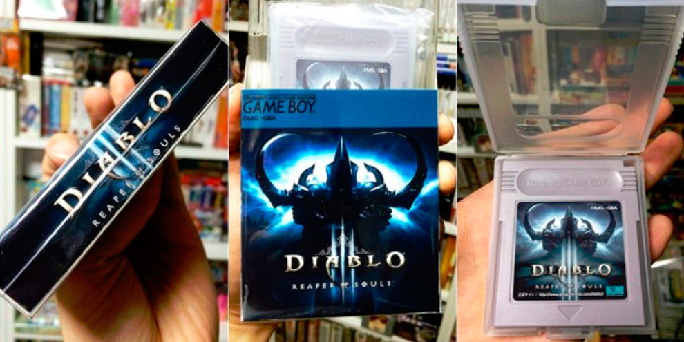 Fã sul-coreano cria versão de Diablo III: Reaper of Souls para Game Boy