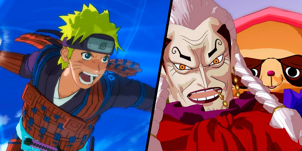 Novos jogos de One Piece e Naruto contam com personagens inéditos