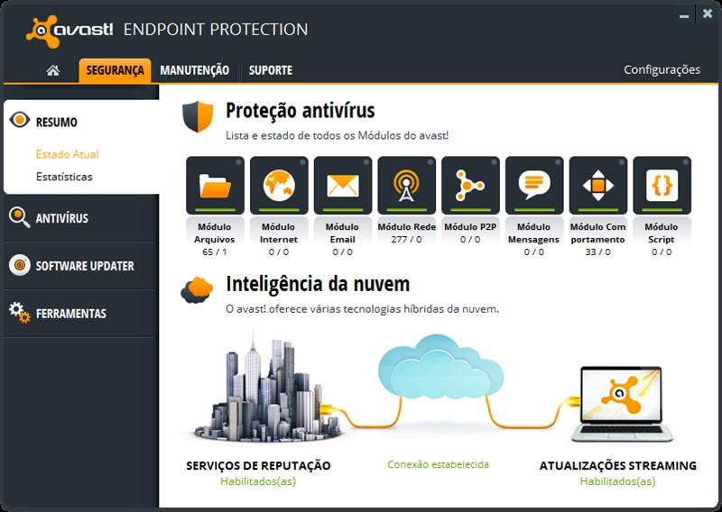 Imagem 2 do Avast! Endpoint Protection Suite