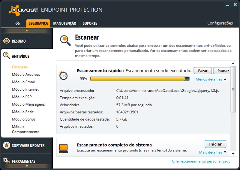 Imagem 4 do Avast! Endpoint Protection Suite