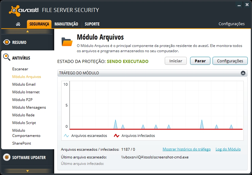 Imagem 4 do Avast! File Server Security