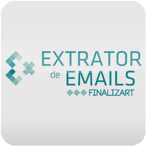Logo Extrator de E-mails Finalizart Ícone Logo Extrator de E-mails Finalizart Ícone