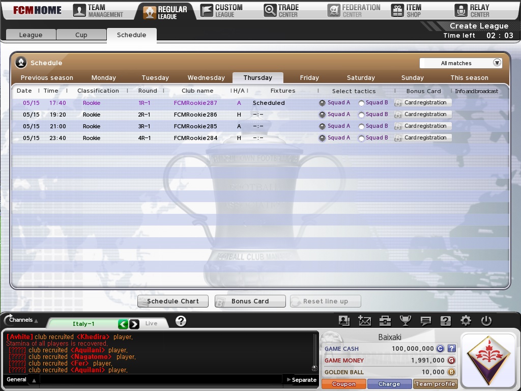 Imagem 17 do Football Club Manager (FCManager)