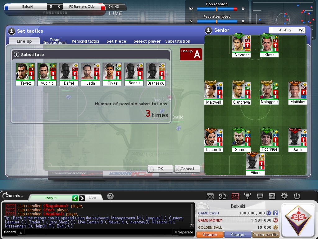 Imagem 12 do Football Club Manager (FCManager)