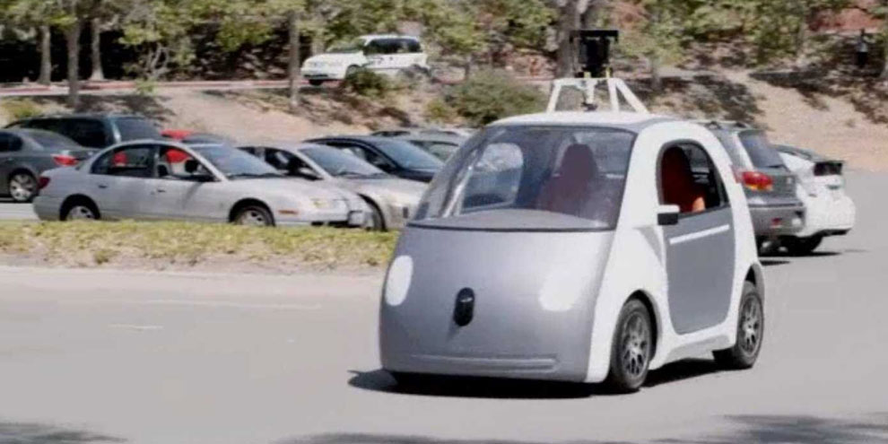 Imagem de: Novo carro autônomo da Google não possui volante [vídeo]