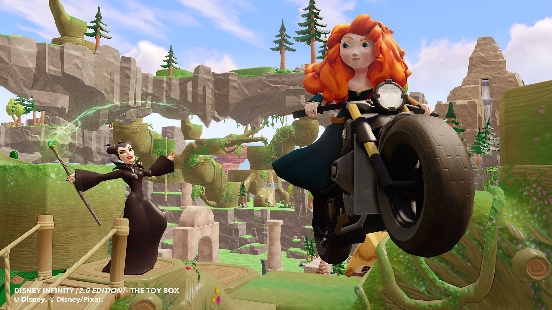 Valente & Vilão: Merida e Maléfola em novo trailer