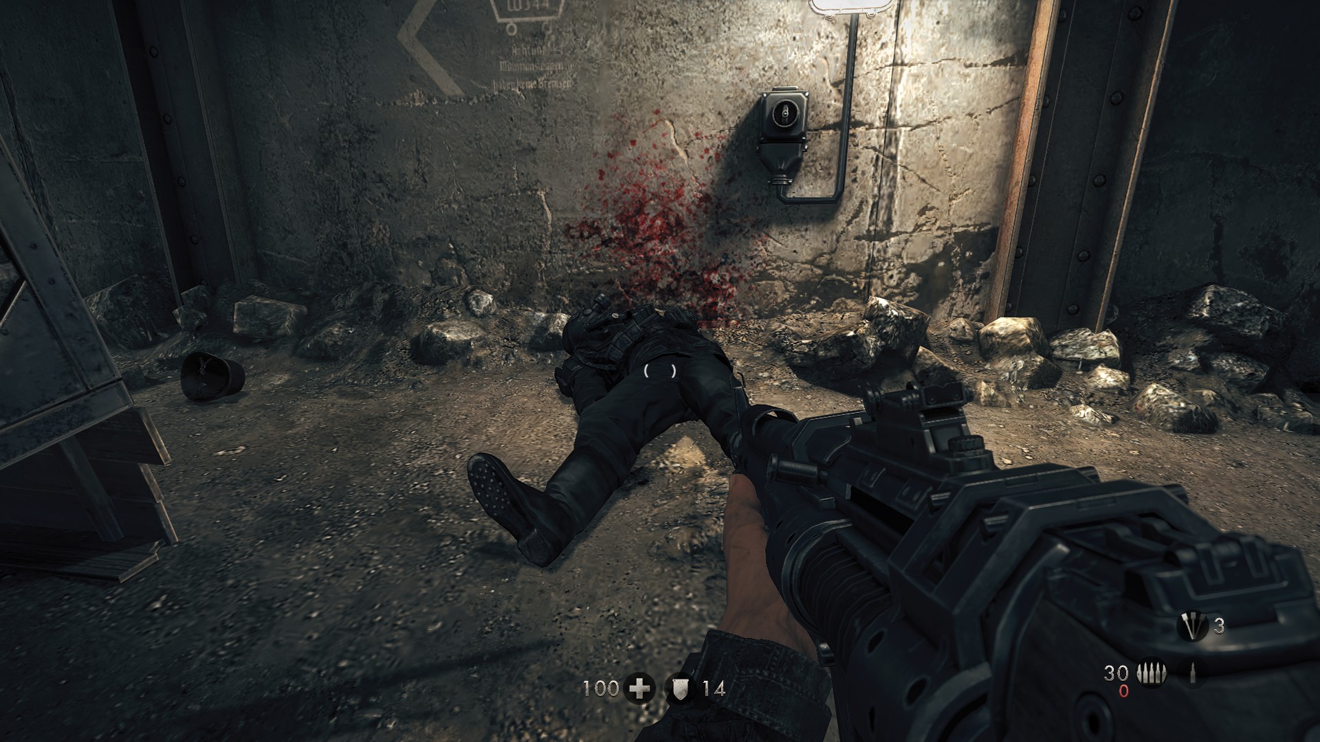 Há muita diferença gráfica entre as versões de Wolfenstein: The New Order?