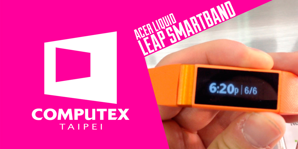 Imagem de: Primeiras impressões: pulseira inteligente Acer Liquid Leap [vídeo]