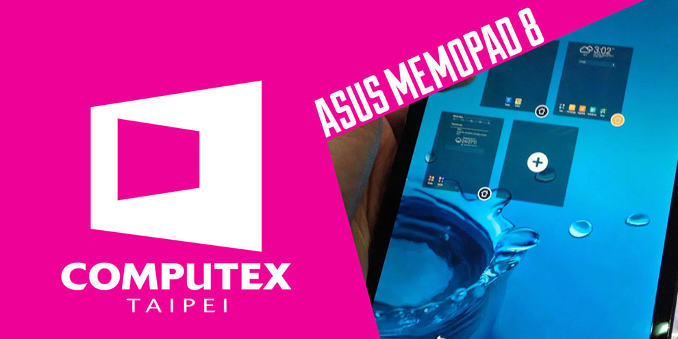 Imagem de: Primeiras impressões: tablet ASUS MeMO Pad 8 [vídeo]