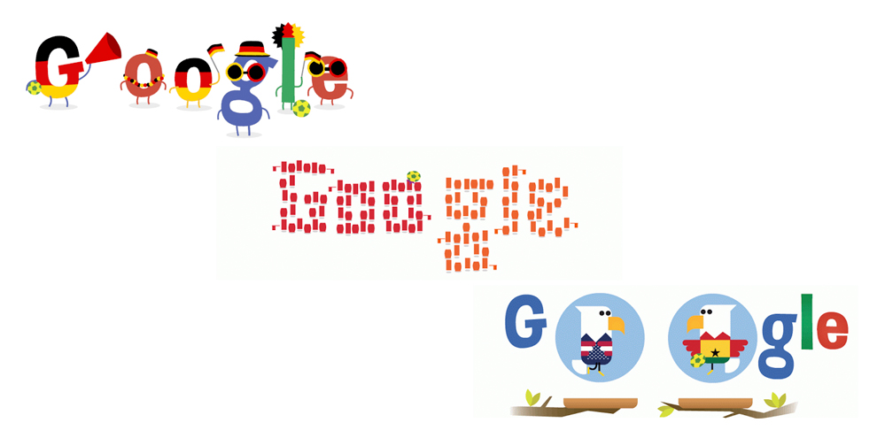 Imagem de: Os 10 melhores doodles do Google até agora na Copa do Mundo