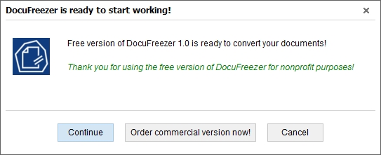 downloading DocuFreezer 5.0.2308.16170
