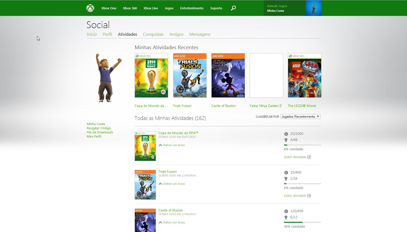 Perfis do Xbox One já estão disponíveis no site oficial
