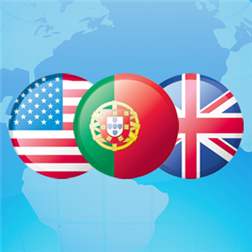 Logo Dicionário Inglês Português Ícone Logo Dicionário Inglês Português Ícone