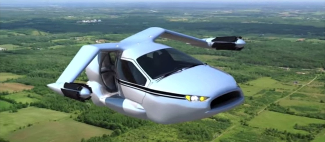 Imagem de: Primeiros carros voadores devem chegar ao mercado em 2016