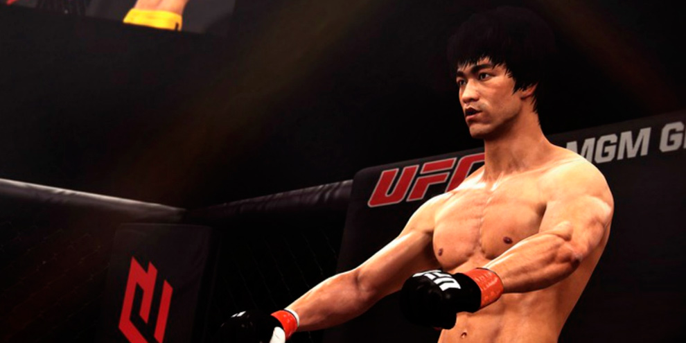 Bruce Lee é o lutador mais utilizado de EA Sports UFC