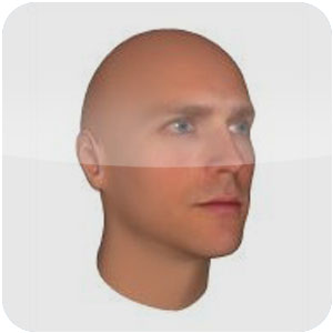 Logo SI FaceGen Modeller Ícone Logo SI FaceGen Modeller Ícone
