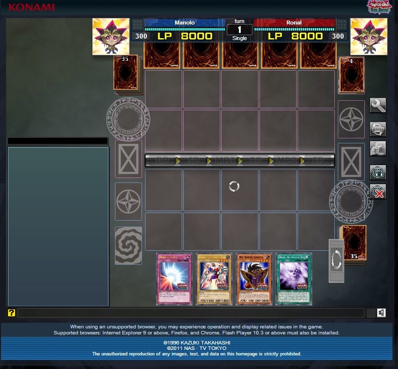 yu gi oh duel arena