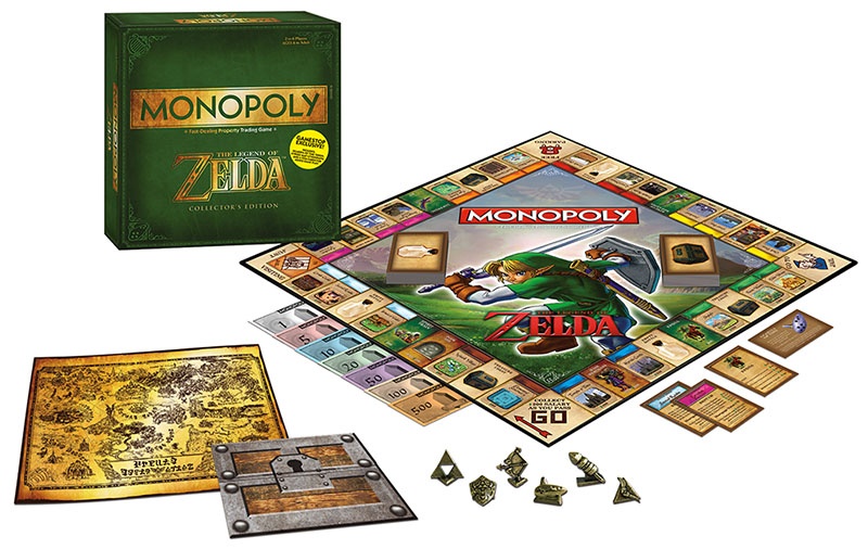 Confira a incrível edição especial de Monopoly tematizada com Zelda