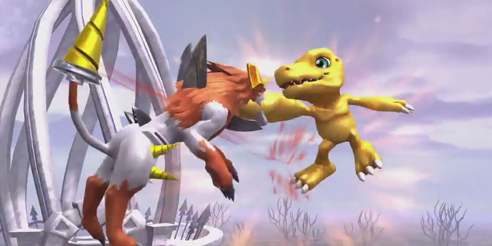 Agumon e Gabumon se enfrentam em novo gameplay de Digimon All-Star Rumble