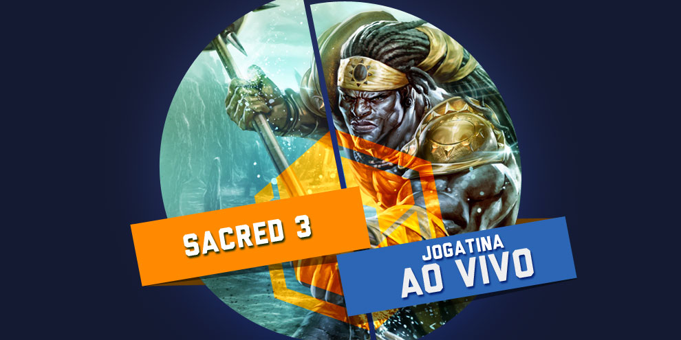 Jogatina ao vivo TCG: hoje tem Sacred 3 às 18h!