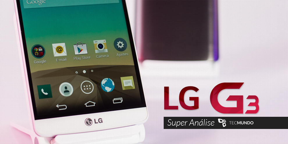 Imagem de: Análise: smartphone LG G3 [vídeo]
