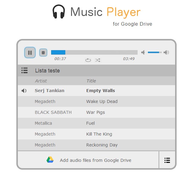 google play music desktop player for local drive music