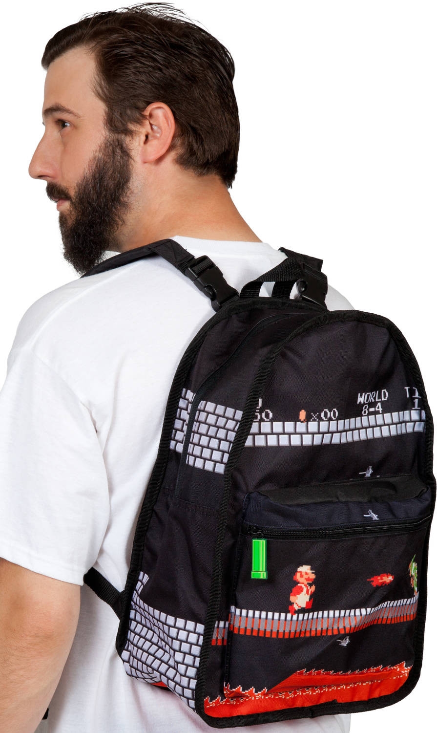Confira a mochila mais legal que você vai ver de Super Mario Bros.