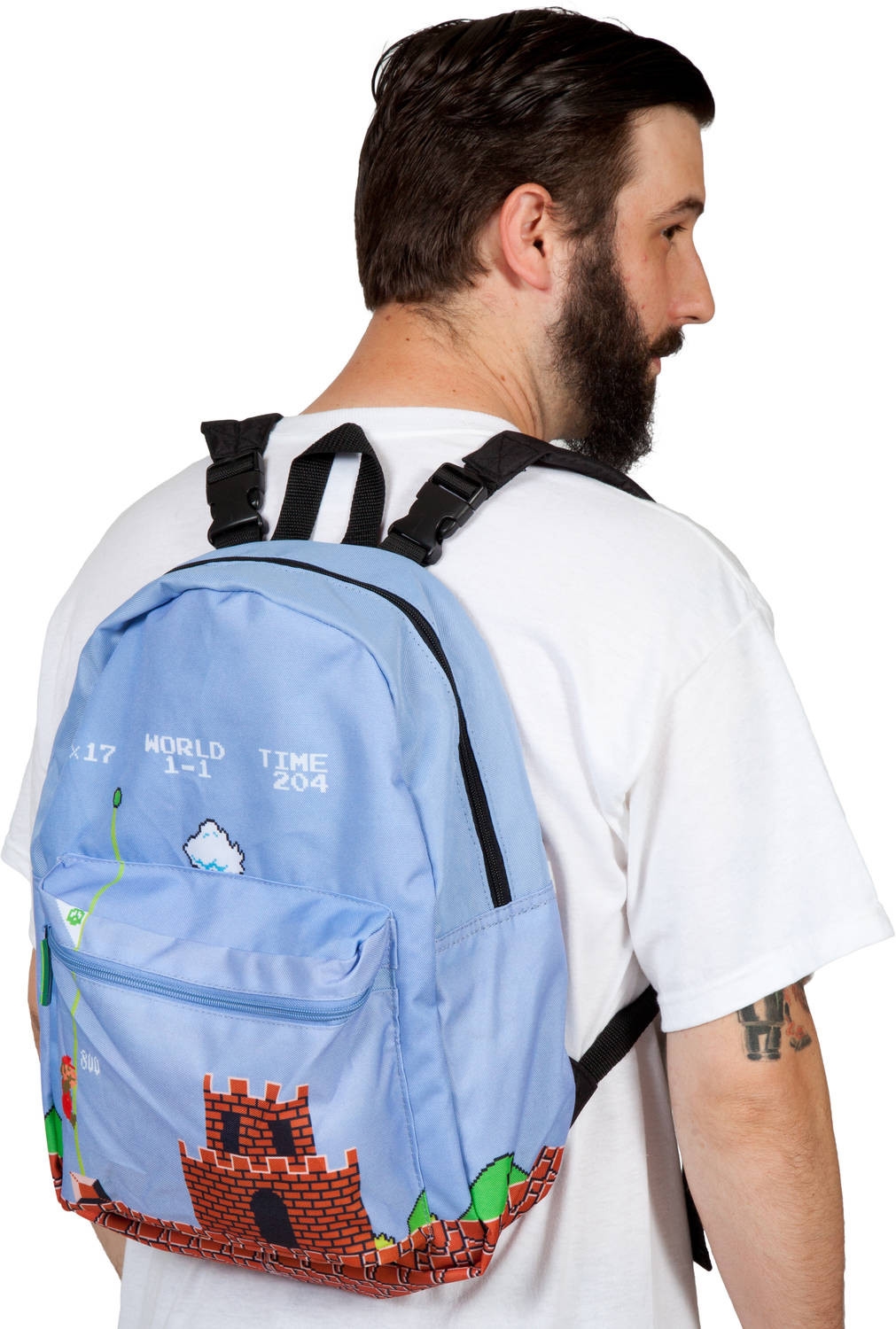 Confira a mochila mais legal que você vai ver de Super Mario Bros.