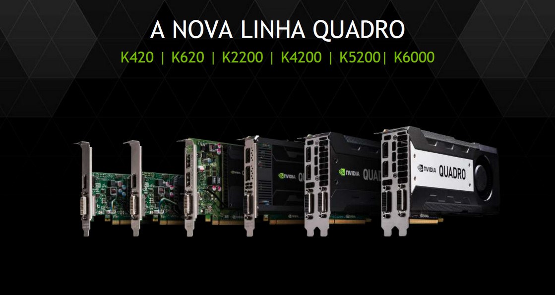 NVIDIA anuncia segunda geração de placas de vídeo QUADRO