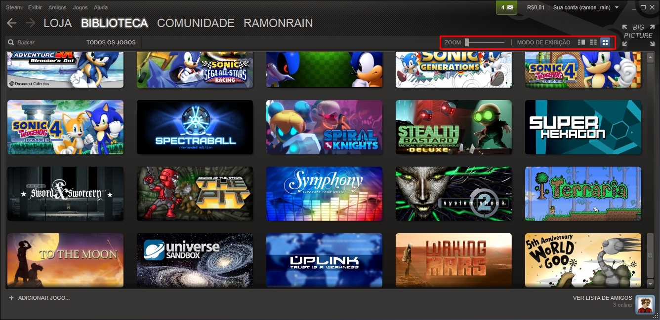 Steam 4 Formas De Você Organizar A Sua Biblioteca De Jogos Tecmundo 2641