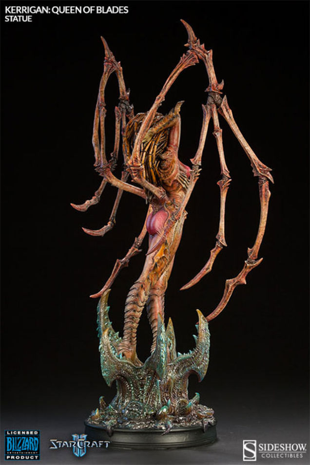 Veja as fotos da belíssima estátua da Kerrigan pela Sideshow Collectibles