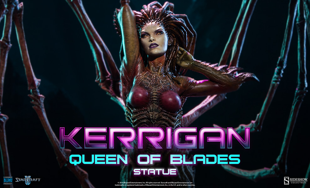 Veja as fotos da belíssima estátua da Kerrigan pela Sideshow Collectibles