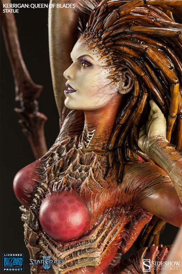 Veja as fotos da belíssima estátua da Kerrigan pela Sideshow Collectibles