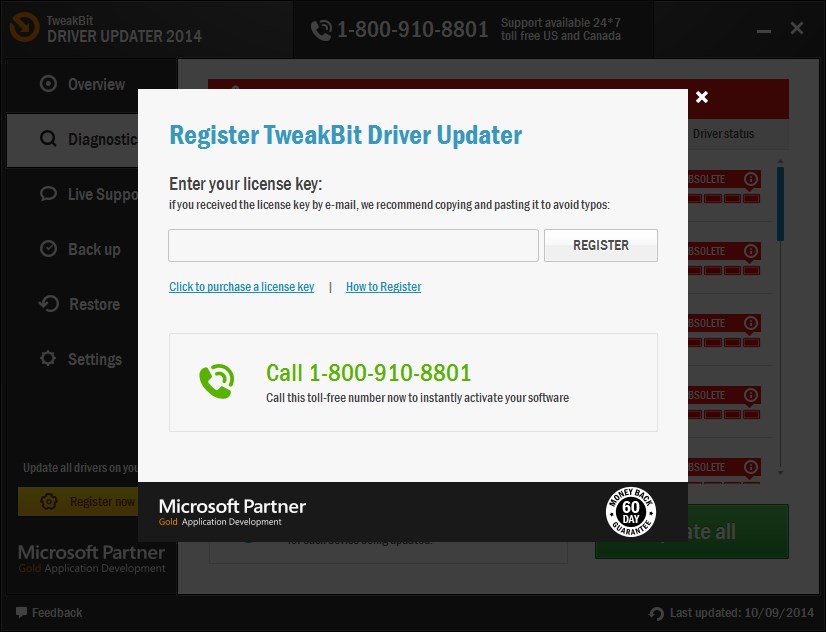 tweak bit driver updater license key