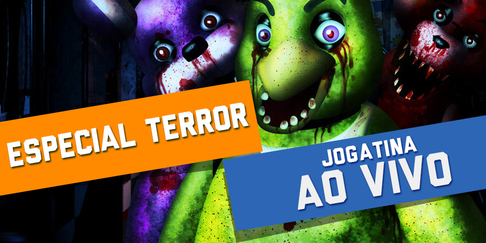 Jogatina ao vivo TCG: hoje tem Especial de Terror às 18h!