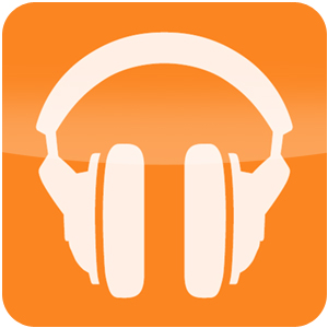Logo Google Play Music Online Ícone Logo Google Play Music Online Ícone