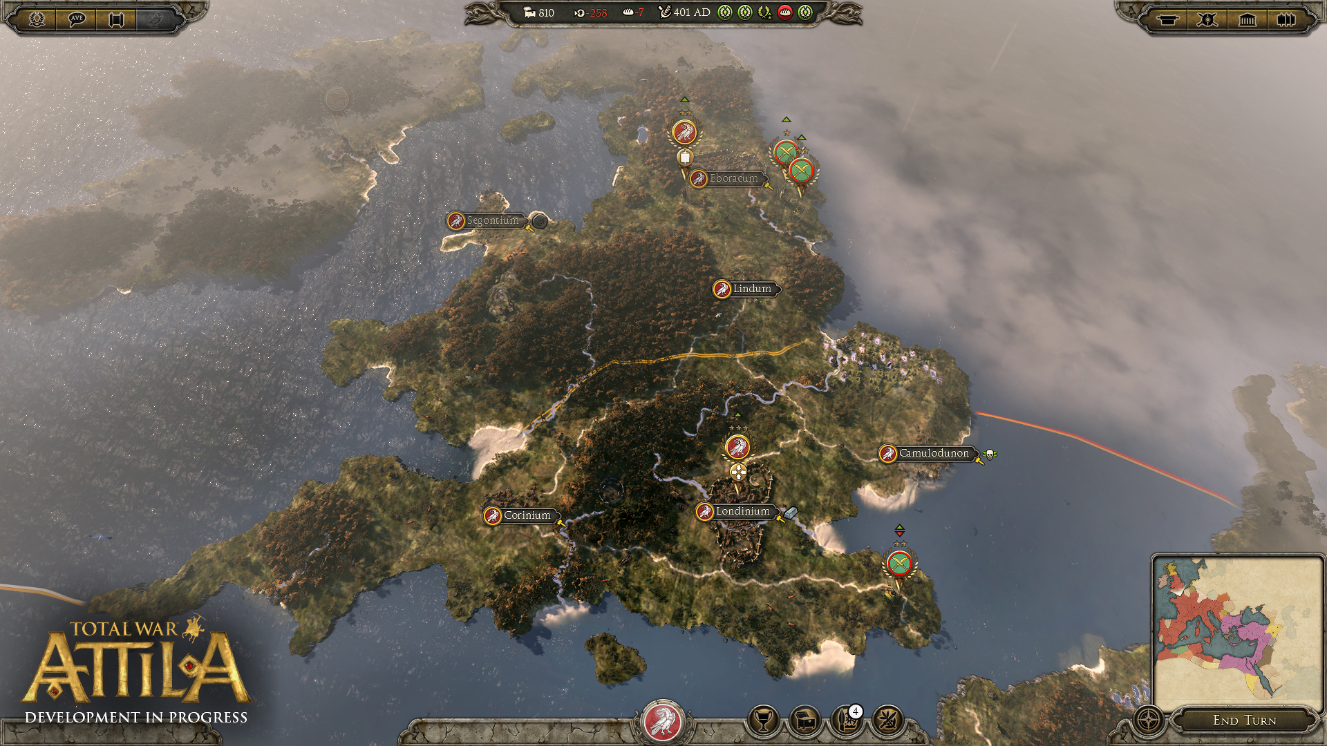 Total War: Attila – SEGA anuncia novo capítulo de sua franquia tática