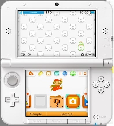 Cerca de 50 temas estarão disponíveis em breve para customizar o seu 3DS