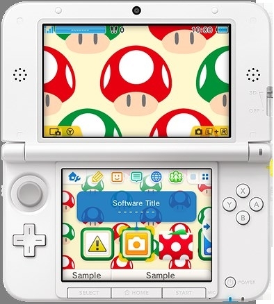 Cerca de 50 temas estarão disponíveis em breve para customizar o seu 3DS