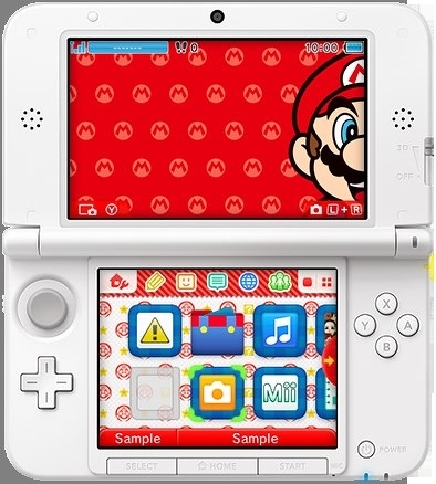 Cerca de 50 temas estarão disponíveis em breve para customizar o seu 3DS
