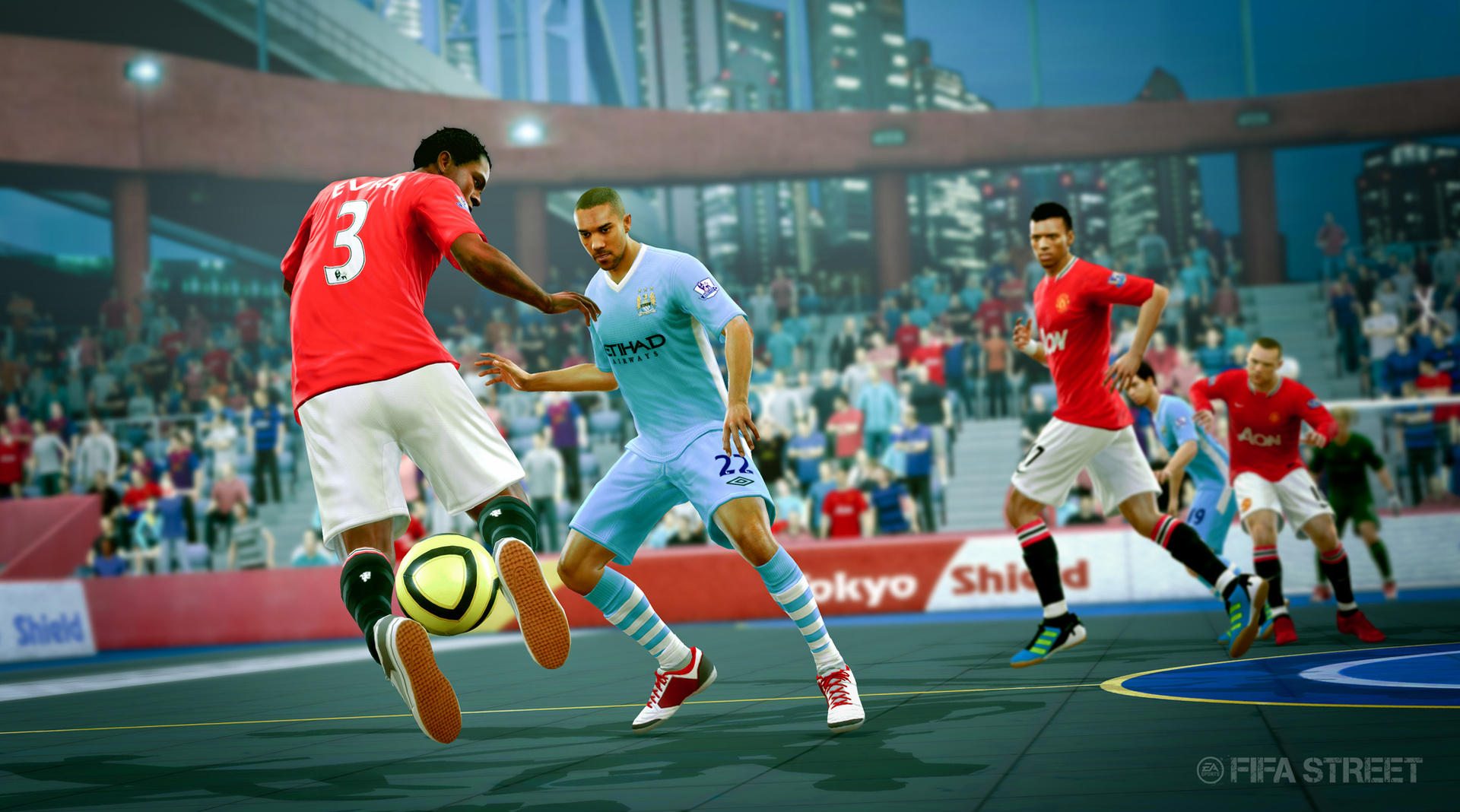 FIFA STREET (2012)
(Xbox 360 e PS3) | Capa: Lionel Messi | Narração e comentários: nenhum