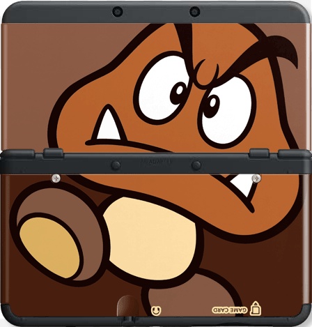 Nintendo revela segunda leva de proteções traseiras para o New Nintendo 3DS