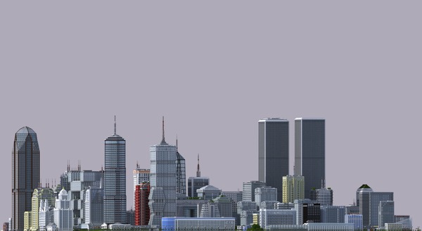 Cidade em Minecraft levou dois anos para ser construída bloco por bloco
